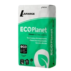 Lafarge Ciment Ciment Planet à Empreinte Carbone Neutre - Sac De 25 KG