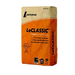 Lafarge Ciment Ciment "Le Classic" 32,5R CE NF - Sac Protect 35 KG