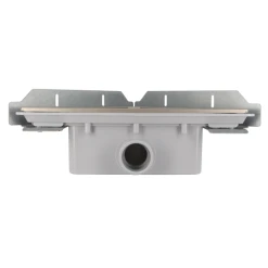 Nicoll Caniveau D'angle Docia Pour Sol De Douche Carrelé - Sans Grille - 349.5 X 255 Mm - ø Sortie : 40 Mm -Grand Sud Boutique 2 13