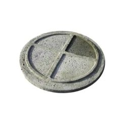 Sebico Couvercle Béton Pour Réhausse De Fosse Sceptique - TVB - Diamètre 45 Cm