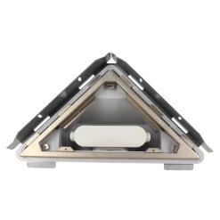 Nicoll Caniveau D'angle Docia Pour Sol De Douche Carrelé - Sans Grille - 349.5 X 255 Mm - ø Sortie : 40 Mm -Grand Sud Boutique 3 8