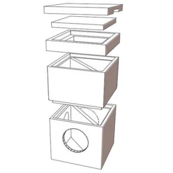 Allonge Compteur D'eau Pré Percée