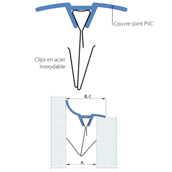 Couvre-joint Angle Rigide PVC Série W 2 Couvre-joint Angle Rigide PVC Série W – Image 2