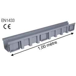 Caniveau Nicoll Connecto CAN177 - 1000 MM X 136 MM X 115 MM -Grand Sud Boutique caniveau177 3