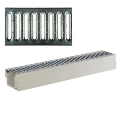 Sebico Caniveau SEBIDRAIN A + Grille Passerelle Résistance : Classe A15 -Grand Sud Boutique caniveausebidrainagrillepasserelle 520518