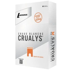 Lafarge Ciment Chaux CRUALYS NHL2 Blanche CE - Sac De 25kg