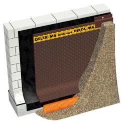 Nappe à Excroissances Pour Protection Et Drainage - Delta MS 20 - 1,00 M X 20 M -Grand Sud Boutique deltams20miseensituation 830674