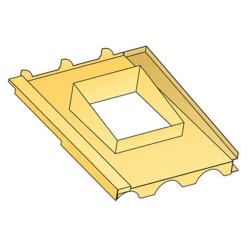 Cheminées Poujoulat Embase D'étanchéité Sortie TRADINOV - EBT 039