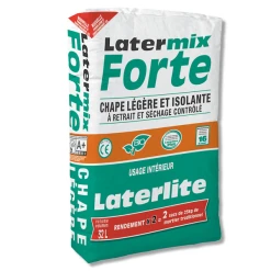 Laterlite Mortier Chape Légère Latermix Forte à Retrait Compensé - 32 LTR