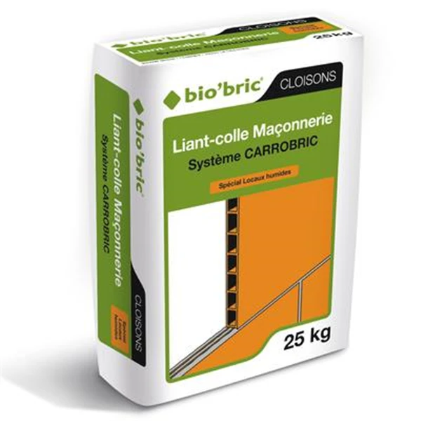 Biobric Bio'bric Liant-colle Maçonnerie - Gris - Sac De 25 Kg 1 Biobric Bio'bric Liant-colle Maçonnerie - Gris - Sac De 25 Kg