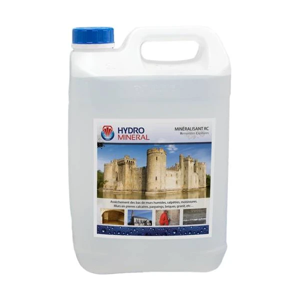 Minéralisant RC Hydrofuge Pour Pieds De Murs Hydro Mineral 5 L 3 Minéralisant RC Hydrofuge Pour Pieds De Murs Hydro Mineral 5 L – Image 3