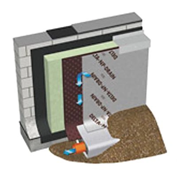 Natte à Excroissances DELTA-NP DRAIN 1 Natte à Excroissances DELTA-NP DRAIN