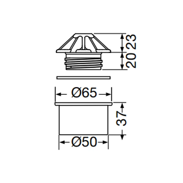 Piquage Nicoll NPC50 Pour Caniveau Connecto - 50 Mm 2 Piquage Nicoll NPC50 Pour Caniveau Connecto - 50 Mm – Image 2