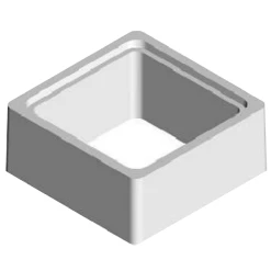 Thebault Rehausse En Béton Pour Boîte Pluviale RP40 - 40x40 CMx20 CM