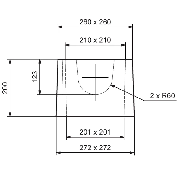 Thebault Rehausse En Béton Pour Boîte Pluviale RBA - 20x20 CM - Hauteur 20 CM 2 Thebault Rehausse En Béton Pour Boîte Pluviale RBA - 20x20 CM - Hauteur 20 CM – Image 2