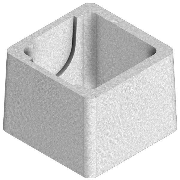 Thebault Rehausse En Béton Pour Boîte Pluviale RBA - 20x20 CM - Hauteur 20 CM 1 Thebault Rehausse En Béton Pour Boîte Pluviale RBA - 20x20 CM - Hauteur 20 CM