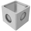Thebault Boîte Pluviale à Emboîtement RP40 En Béton - 40x40 CM