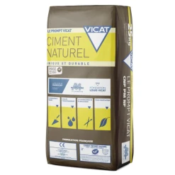 Vicat Ciment Naturel PROMPT à Prise Rapide