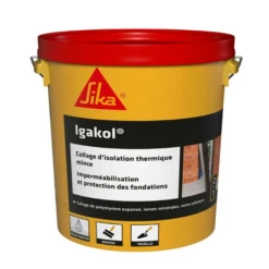 Colle Pour Isolant Thermique - Sika Igakol - Seau De 5 KG