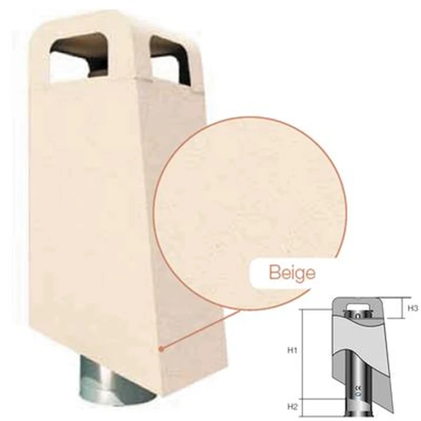 Sortie De Toit Grand Sud Crépie - ESTEREL 1 Sortie De Toit Grand Sud Crépie - ESTEREL