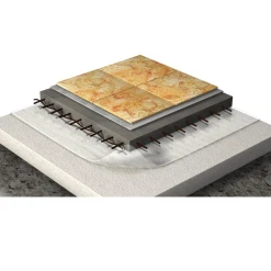 Siniat Panneau Isolant Pour Sol Unimat Sol - 0,50 M².K/W - 2,50 M X 1,20 M X 20 MM