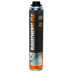 Colle-mousse à Prise Rapide Pour Panneaux XPS - Ravatherm Fix - Cartouche De 750 Ml