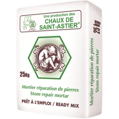 C.E.S.A - Chaux Et Enduits De Saint-Astier Mortier De Réparation De Pierre