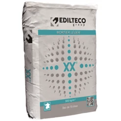Edilteco Mortier Léger Prêt à L'emploi Isolant Et Fibré - XX®