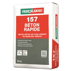 Micro-béton De Scellement - 157 Béton Rapide Parexlanko - Sac De 25 KG