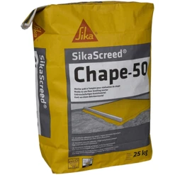 Mortier Pour Chapes Micro-chapes Et Formes De Pentes - SikaScreed Chape 50 - Sac De 25 KG