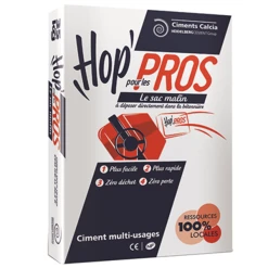 Calcia Ciment Hop' Pour Les PROS Gris CEM II/B-LL 32,5 R CE NF - Sac De 35 KG