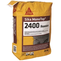 Mortier De Réparation Structurale En Béton Sika MonoTop®-2400 Réseaux - Sac De 25 KG