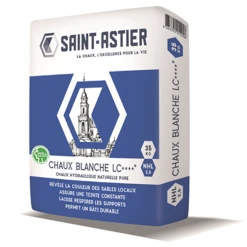 C.E.S.A - Chaux Et Enduits De Saint-Astier Chaux Hydraulique Naturelle Pure NHL 3,5 - Blanche - Sac De 35 Kg