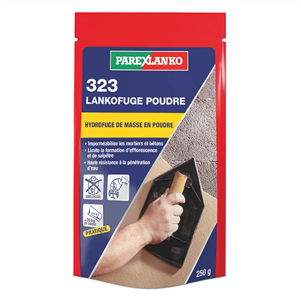 Parexlanko Hydrofuge De Masse LANKOFUGE POUDRE 323 - 0,25 KG 1 Parexlanko Hydrofuge De Masse LANKOFUGE POUDRE 323 - 0,25 KG