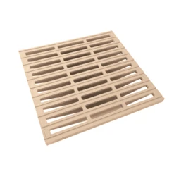 Grille Pour Collecte Des Eaux De Ruissellement - Nicoll - Sable - 400 X 400 Mm