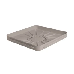 Receveur D'eau Siphonné PVC Diam. 63 Mm 40x40 Cm + Adaptateur De Sortie RELG