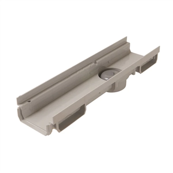 Caniveau Bas CONNECTO Nicoll Avec Siphon Pour Collecte Des Eaux De Pluie - Longueur 500 Mm - PVC - Gris 1 Caniveau Bas CONNECTO Nicoll Avec Siphon Pour Collecte Des Eaux De Pluie - Longueur 500 Mm - PVC - Gris