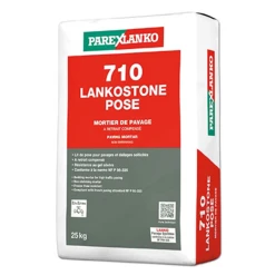 Parexlanko Mortier De Pavage LANKOSTONE POSE 710 - Sac De 25 KG
