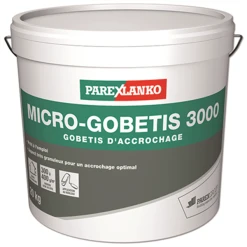 Parexlanko Gobetis D'accrochage Pour Enduits Monocouches - Micro-Gobetis 3000 Parex - Seau De 20 Kg