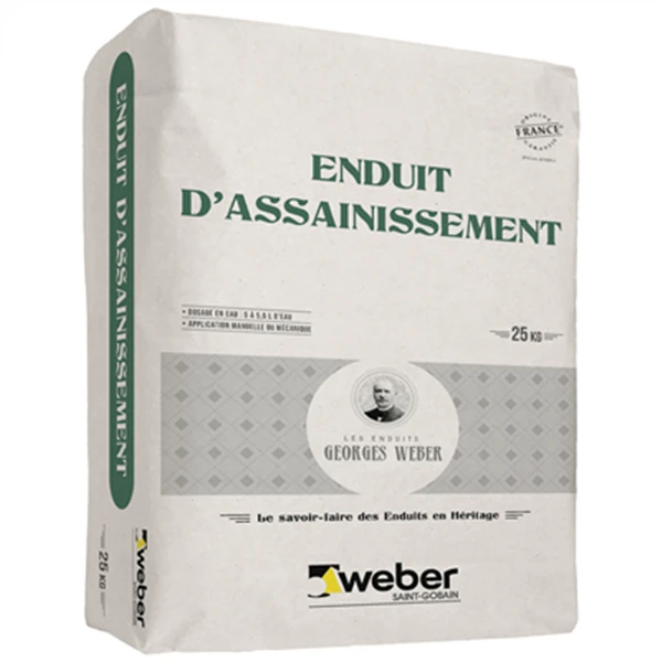 Enduit D'assainissement Weber MEP SP 1 Enduit D'assainissement Weber MEP SP